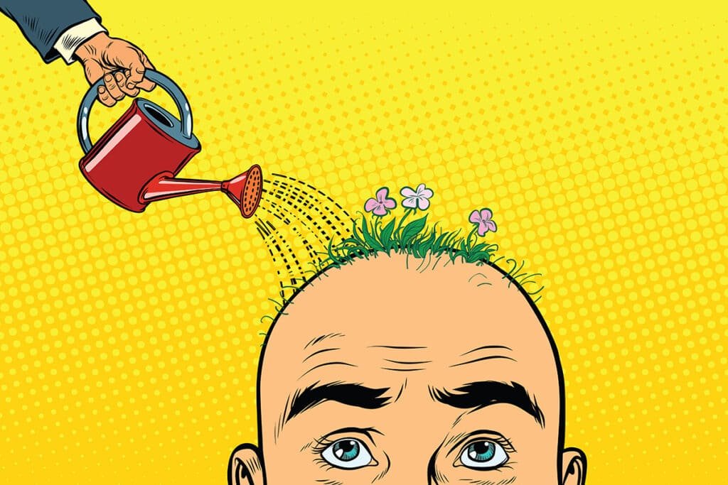 hair loss due to diet